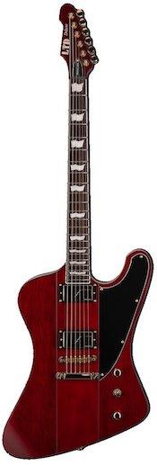 LTD Deluxe Phoenix-1000 See Thru Black Cherry Guitar