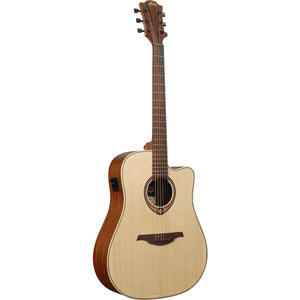Lag Tramontane 70 T-70DCE Acoustic Dreadnought Guitar - Solid Spruce Top with Pickup