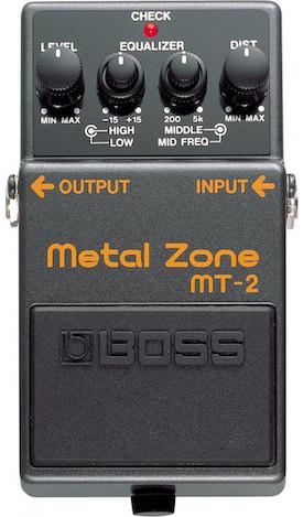 Boss MT2 Metal Zone Pedal