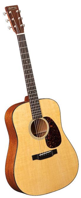 Martin D18 Standard Series Dreadnought Acoustic Guitar.