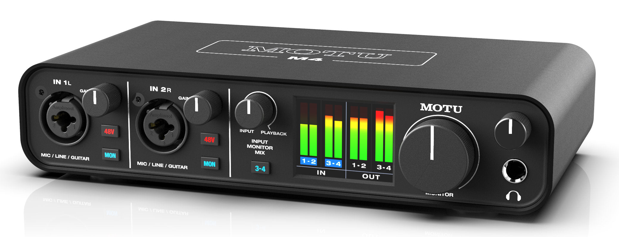 MOTU M4 - 4-in/4-out USB-C Audio Interface