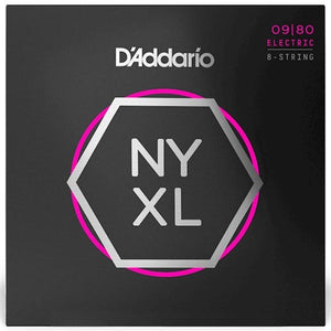 D'Addario NYXL0980 - NYXL 09-80 Gauge 8-String Set
