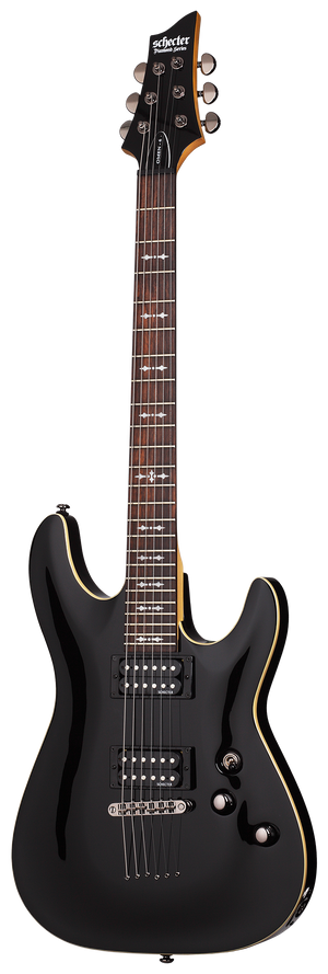 Schecter Omen-6 Black Guitar