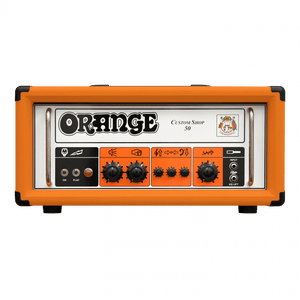 Orange Custom Shop 50 Guitar Valve Head front