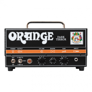 Orange DA15H Dark Terror Guitar Valve Head front