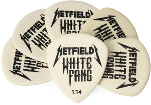 Dunlop James Hetfield White Fang Custom Flow Pick Players Pack (1.14mm)