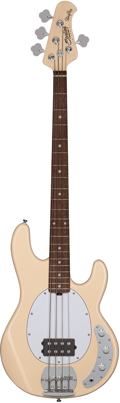 Sterling by Music Man Ray4 Vintage Cream Bass Guitar Sterling by Music Man Ray4 Vintage Cream Bass Guitar