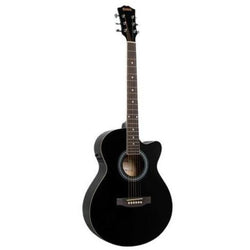 Redding RGC51CE Grand Concert Size Acoustic Guitar In Black