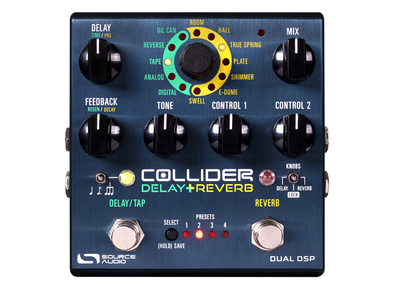 ギター Source Audio Collider Delay+Reverb SA246 Source Audio Collider Delay + Reverb
