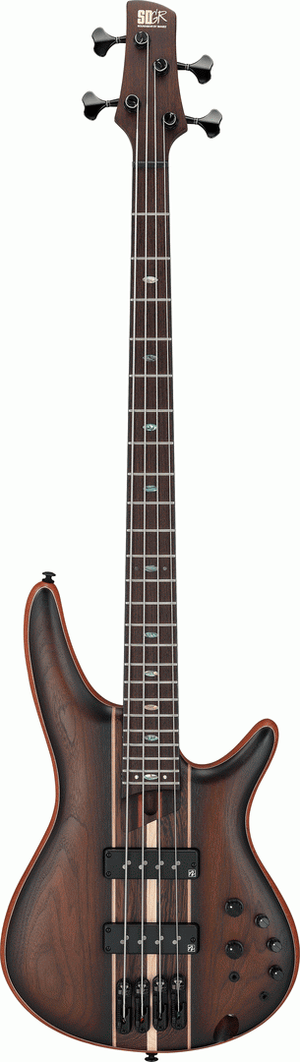 Ibanez SR1350B Premium Dual Mocha Burst Flat Bass Guitar