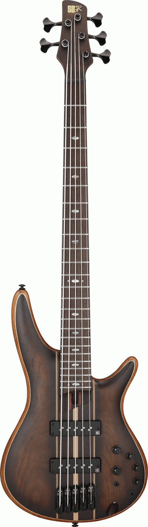 Ibanez SR1355B Premium Dual Mocha Burst Flat 5 String Bass Guitar