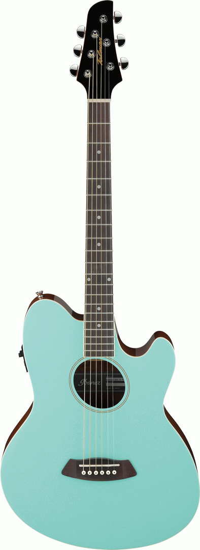 IBANEZ TCY10E SFH Acoustic Guitar Sea Foam Green High Gloss