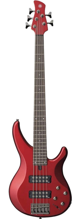 Yamaha TRBX305 5 String Bass Candy Apple Red