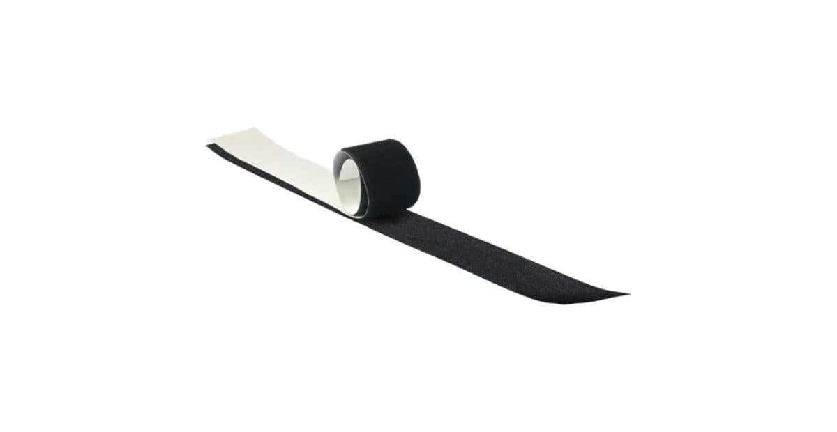 Warwick Rockboard RBO Velcro Hook and Loop Tape m/f 500 x 25 mm Black