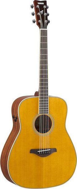 Yamaha TransAcoustic FG-TA Dreadnought Acoustic with Built-In Reverb & Chorus Effects