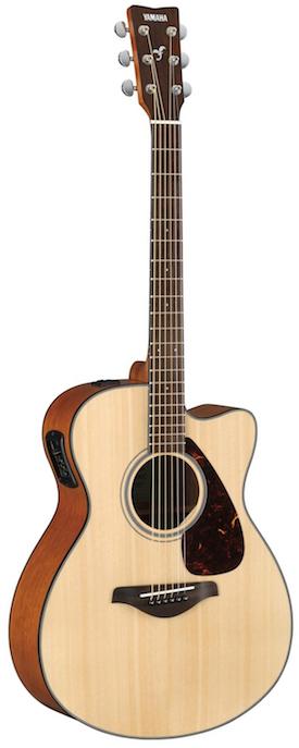 Yamaha FSX820CNT Cutaway Acoustic Guitar Natural