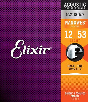Elixir Acoustic 80/20 Bronze HD Light 12-53