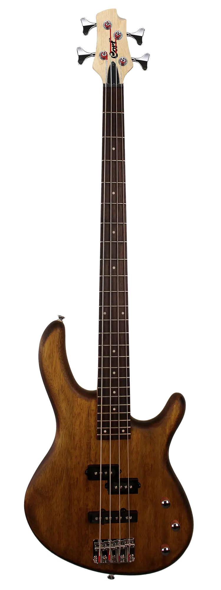 Cort Action PJ Bass Guitar - Walnut