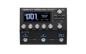 BOSS GT-1000CORE Compact Guitar Effects Processor top