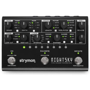 Strymon Nightsky Midnight Edition - Time-Warped Reverberator Pedal