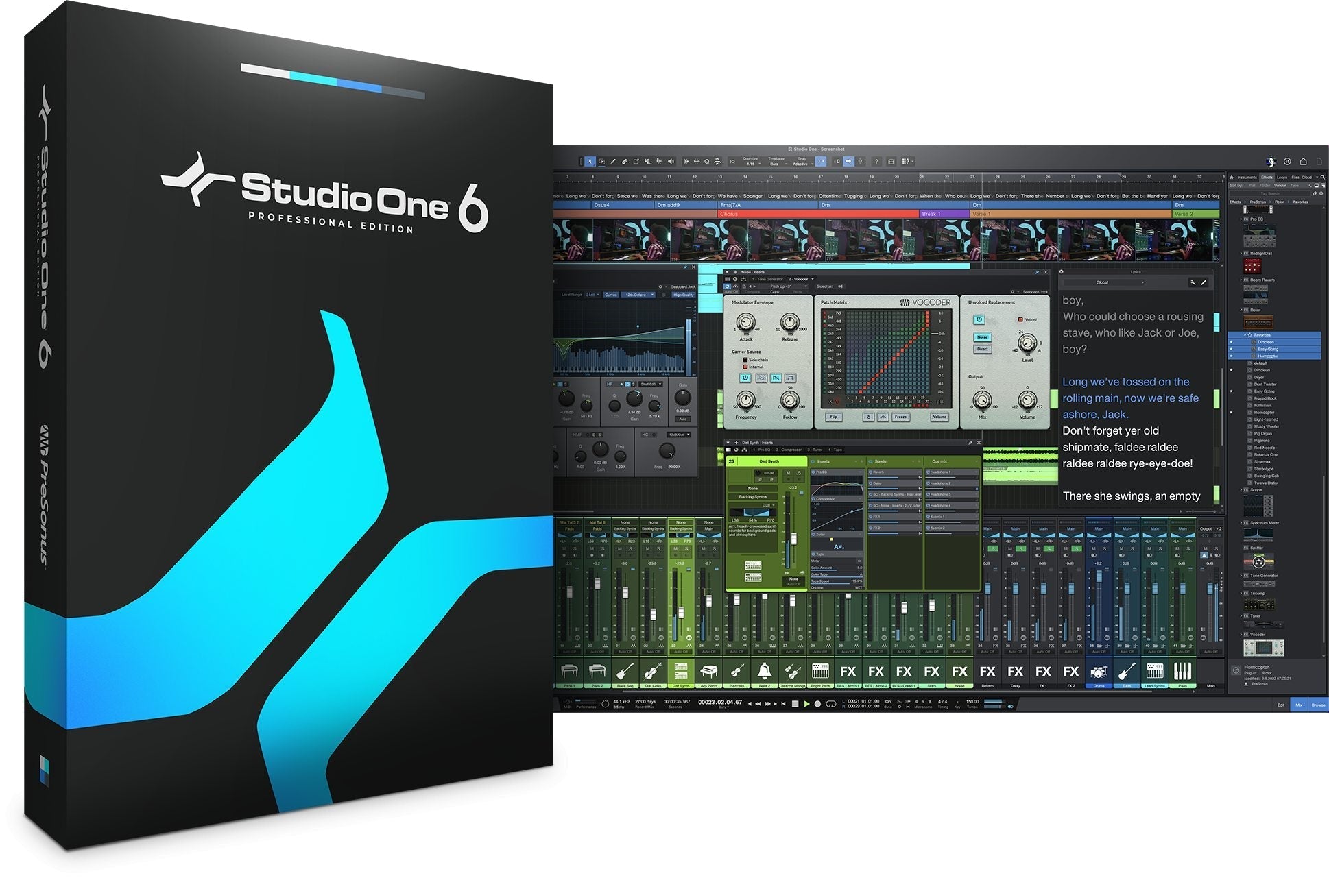 PreSonus Studio One 6 Professional Digital Audio Workstation Softwar