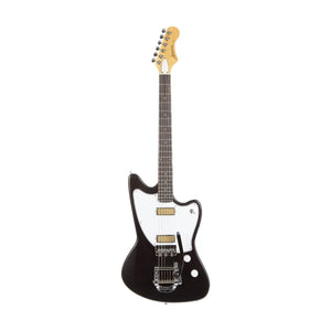 Harmony Standard Silhouette w/ Bigsby Electric Guitar - Space Black (inc. MONO case)