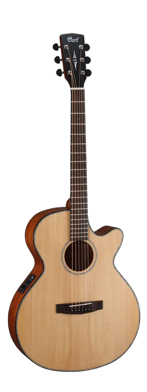 Cort SFX-E Acoustic Electric Guitar - Natural Satin (Solid Spruce Top)