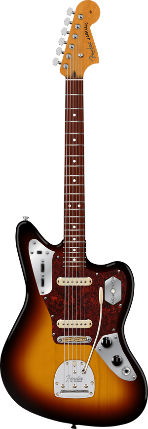 Fender American Professional Jaguar, Rosewood Fingerboard, 3-Color Sunburst