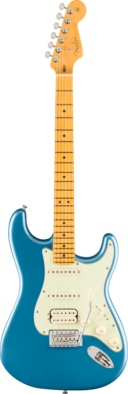 Fender American Professional Classic Stratocaster HSS, Maple Fingerboard, Faded Lake Placid Blue