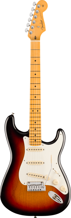 Fender American Ultra Luxe '50s Stratocaster, Maple Fingerboard, 3-Color Sunburst