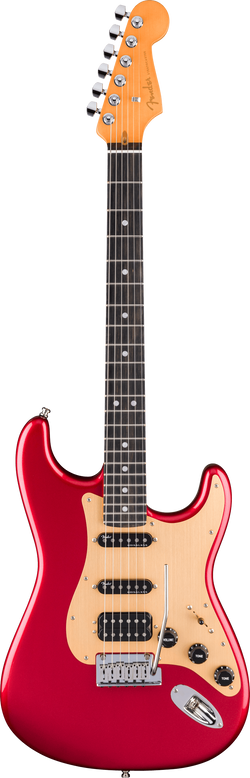 Fender Limited Edition American Ultra II Stratocaster HSS, Ebony Fingerboard, Sinister Red