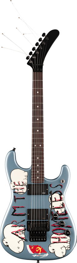 Fender Tom Morello Arm The Homeless Stratocaster, Blue Ice Metallic