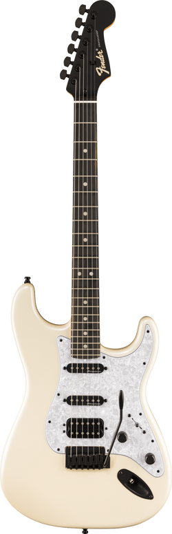 Fender Limited Edition Player Fusion Stratocaster HSS, Ebony Fingerboard, Olympic Pearl