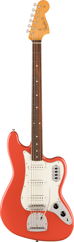 Fender Vintera II '60s Bass VI, Rosewood Fingerboard, Fiesta Red