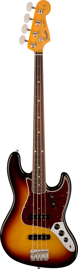 Fender American Vintage II 1966 Jazz Bass, Rosewood Fingerboard, 3-Color Sunburst
