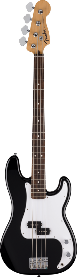 Fender Standard Precision Bass, Laurel Fingerboard, White Pickguard, Black