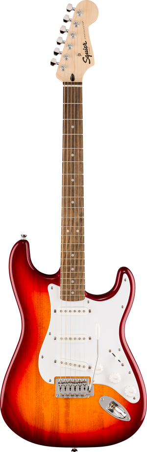 Squier Sonic Stratocaster, Laurel Fingerboard, White Pickguard, Sienna Sunburst