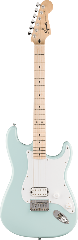 Squier Sonic Stratocaster HT H, Maple Fingerboard, White Pickguard, Sonic Blue