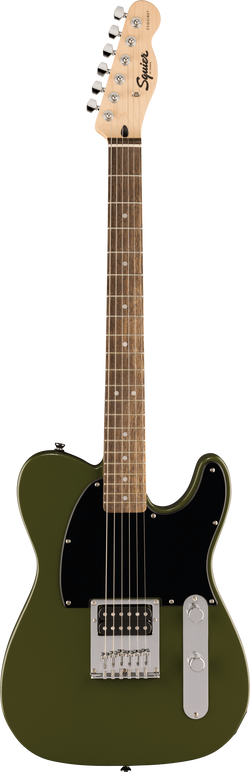 Squier Sonic Esquire H, Laurel Fingerboard, Black Pickguard, Olive