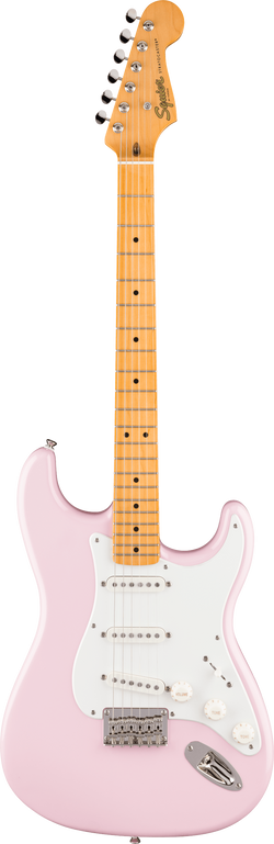 Squier Classic Vibe '50s Stratocaster HT, Maple Fingerboard, Parchment Pickguard, Shell Pink