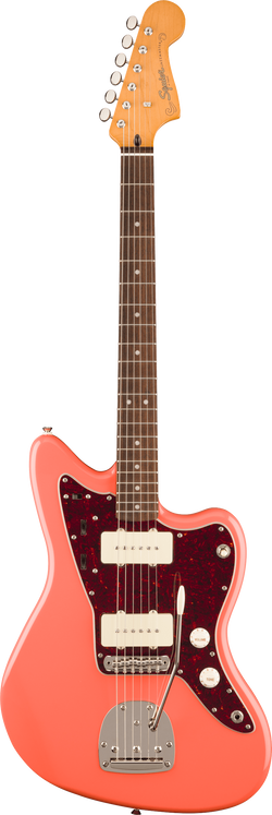 Squier Classic Vibe '60s Jazzmaster, Laurel Fingerboard, Tortoishell Pickguard, Tahitian Coral