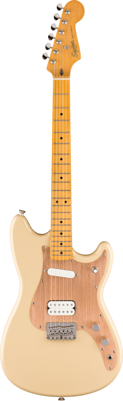 Squier Classic Vibe Duo-Sonic HS, Maple Fingerboard, Gold Anodized Pickguard, Desert Sand