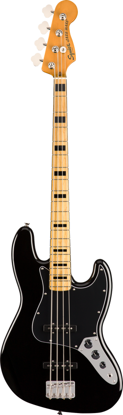 Squier Classic Vibe '70s Jazz Bass, Maple Fingerboard, Black