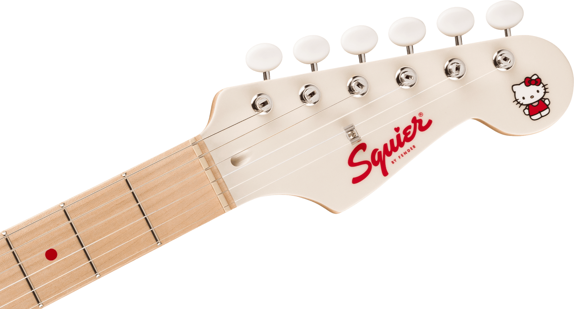 Fender x Hello Kitty White Stratocaster