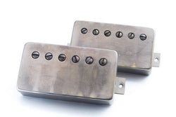 Bare Knuckle Pickups The Mule Calibrated Set - Aged Nickel, 50mm, Unpotted, Short-Leg, 4 Conductor