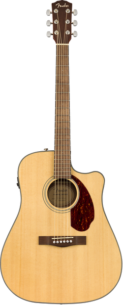 Fender CD-140SCE Dreadnought, Walnut Fingerboard, Natural