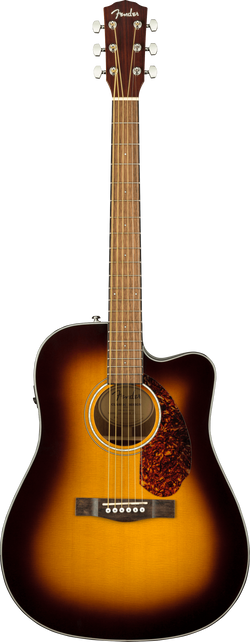 Fender CD-140SCE Dreadnought, Walnut Fingerboard, Sunburst