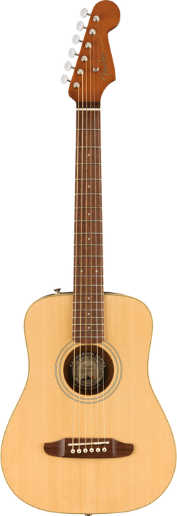 Fender Redondo Mini Acoustic Guitar w/ Bag, Natural