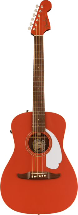 Fender Malibu Player Acoustic, Fiesta Red