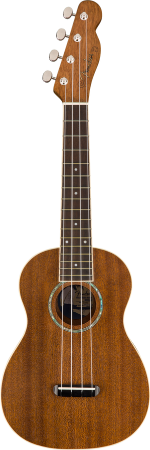 Fender Zuma Concert Ukulele, Walnut Fingerboard, Natural